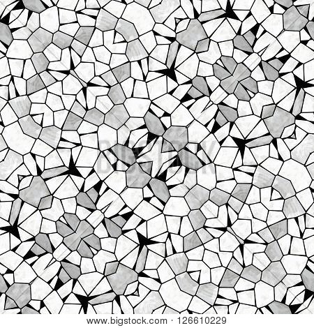 Abstract structured kaleidoscopic background - anti-stress coloring book