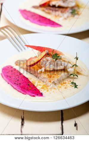 Sea Bream Fillet Butter Pan Fried