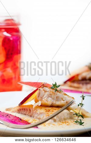 Sea Bream Fillet Butter Pan Fried