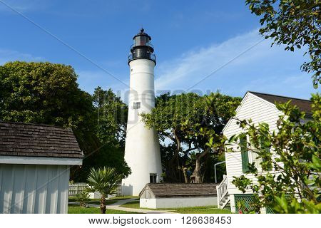 Key West lighthouse is a historic lighthouse built in 1849 in Key West, Florida, USA.