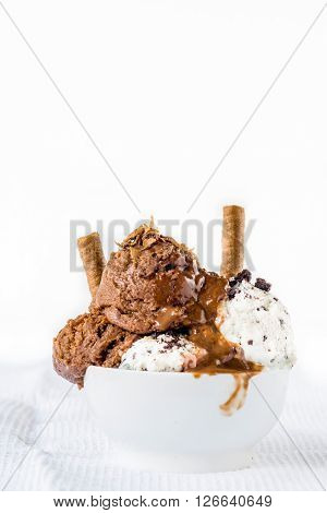 Chocolate And Cookies Ice Cream