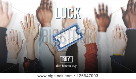 Luck Chance Destiny Fate Fortune Positive Lucky Concept