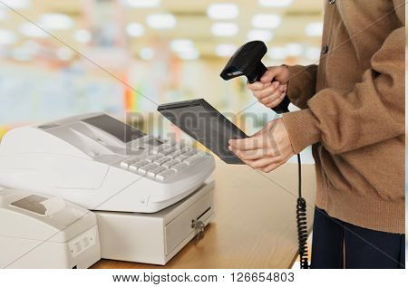 Cash Register.