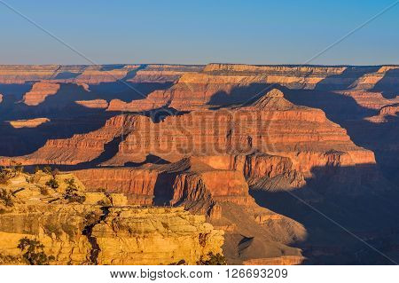 Grand Canyon Sunrise From Mather Point