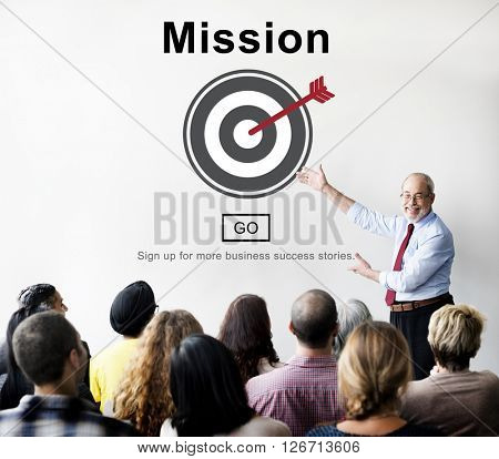 Mission Goals Target Aspirations Motivation Strategy Concept