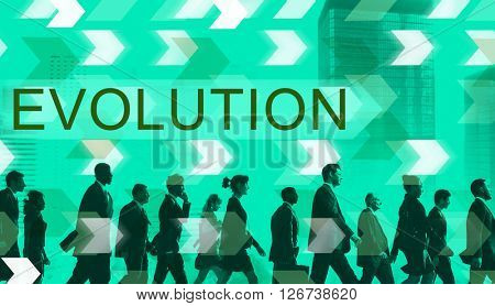 Evolution Revision Innovation Development Evolve Concept