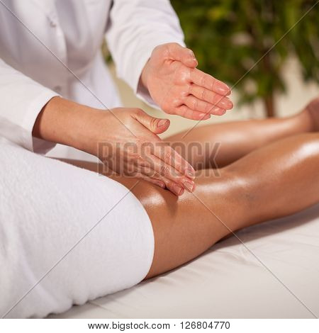 Massage Of The Leg