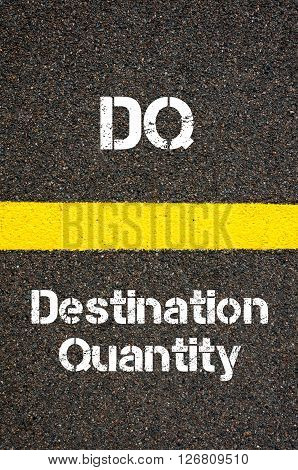 Business Acronym Dq Destination Quantity