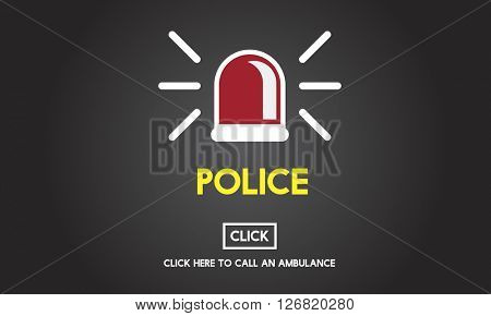 Police Force Cop Municipale Surveillance Officer Law Concept