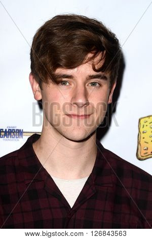 LAS VEGAS - APR 17:  Connor Franta at the Milk + Bookies Story Time Celebration at the California Market Center on April 17, 2016 in Los Angeles, CA