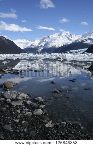 Punta Bandera, Lago Argentino, Calafate, Patagonia, Argentina.