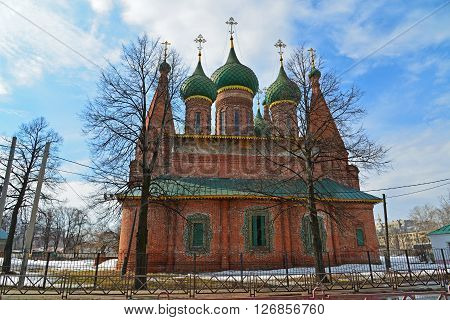 Church of St. Nicholas in the Tchaikovsky Street in Yaroslavl, Russia