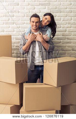 Beautiful Couple Moving