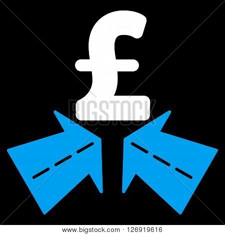 Pound Success Roads vector icon. Pound Success Roads icon symbol. Pound Success Roads icon image. Pound Success Roads icon picture. Pound Success Roads pictogram. Flat pound success roads icon.