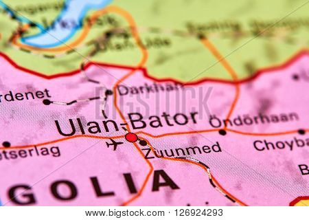 Ulan Bator On The Map