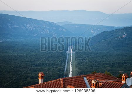 Motovun is a village in central Istria Croatia