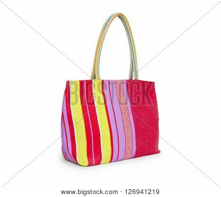 summer bag isolated on the white background