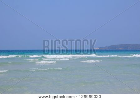 The namsai beach in chonburi Thailand, thailand
