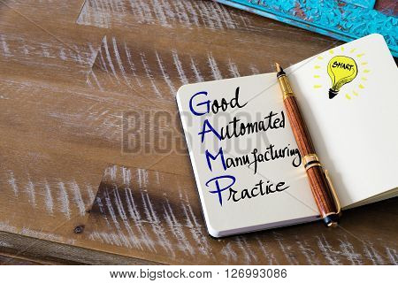 Conceptual Business Acronym Gamp