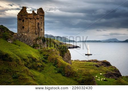Gylen Castle Boat
