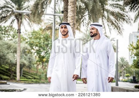 Arabian Men In The Emirates