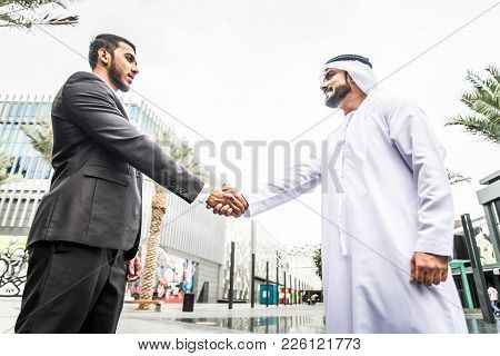 Arabian Men In The Emirates