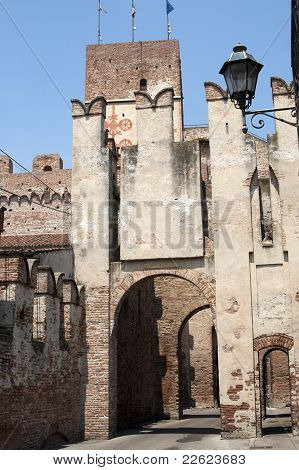 Cittadella (Padua, Veneto, Italien) - antiken Tor