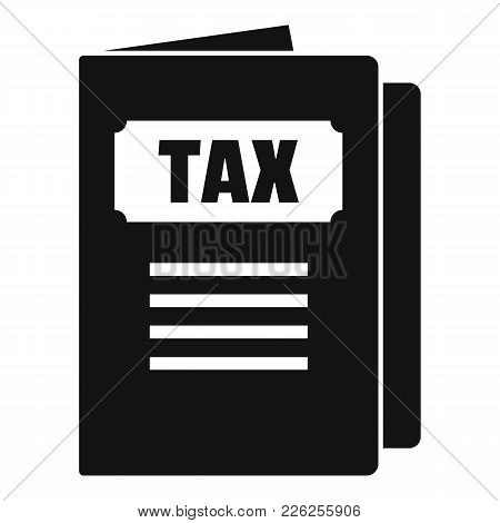 Tax Icon. Simple Illustration Of Tax Vector Icon For Web