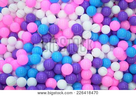 Lots Of Multicolored Round Balls Texture Background 1