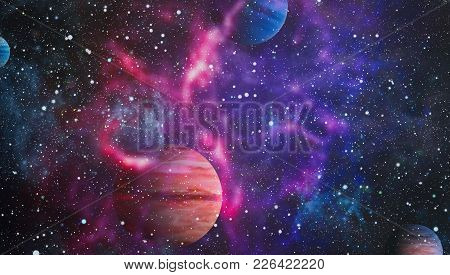 Blue Stanfield - Elements Of This Image Furnished By Nasa