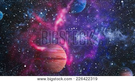 Blue Stanfield - Elements Of This Image Furnished By Nasa