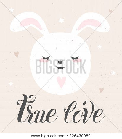 Vector Love Card Of Cute Object