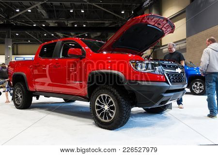 Seattle, Wa - November 12, 2017: Seattle International Auto Show. Luxury Sleek And Stylish Sports Se