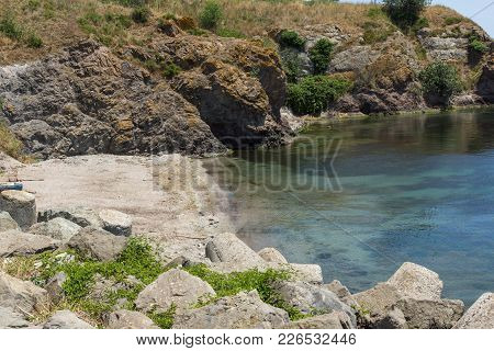 Amazing Landscape Of Rezovo River On The Border Between Bulgaria And Turkey