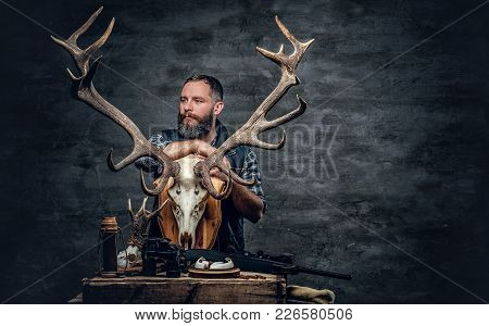Portrait Of Hunter Man