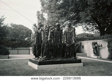 The Burghers Of Calais By Auguste Rodin At The Hirshorn Museum And Sculpture Garden, Washington, D.c
