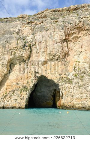 Inland Sea Of Gozo Island On Malta