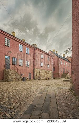 Varberg Fortress Is A Former Fortification In Varberg, Halland County, Sweden.