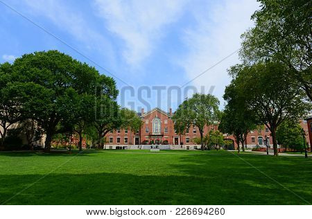 Faunce House Is A Colonial Revival Style Building In Brown University. This Building Was Built In 19