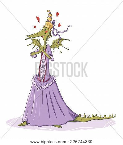 Slender Lady Dragon In Love