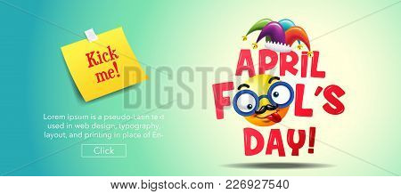 April Fool's Day, Typography, Colorful