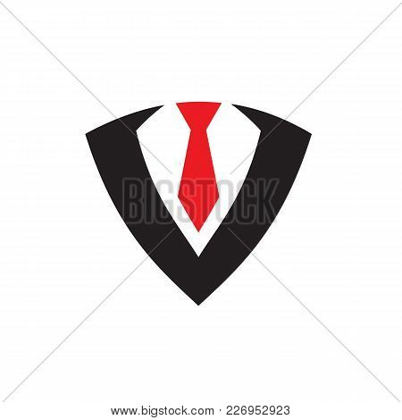 Suit, Tie, Tuxedo, Business, Worker, Job, Professional Icon Logo Vector. Made From 100% Vector Shape