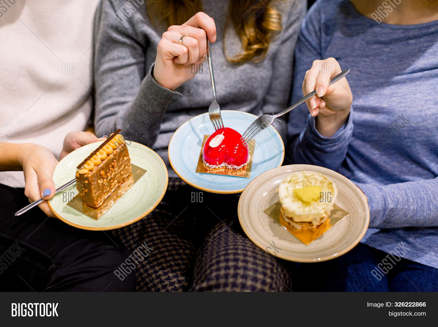 Drinking Coffee Eating Image & Photo (Free Trial) Bigstock