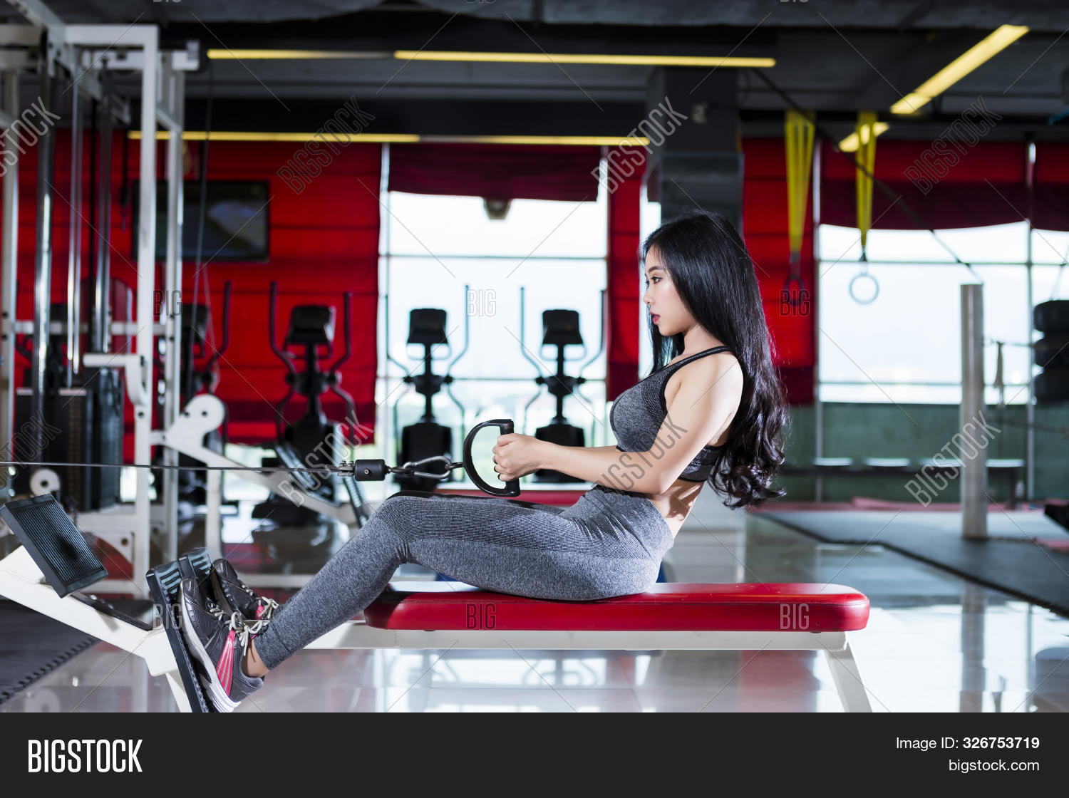 cable rowing machine