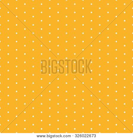 Seamless Pattern With Polka Dots
White Dots On Yellow Background