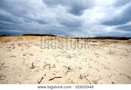 Sandy Desert før Storm