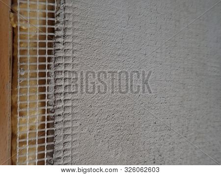 Proces Of A Reconstruction Of An Interior With Broken Wall