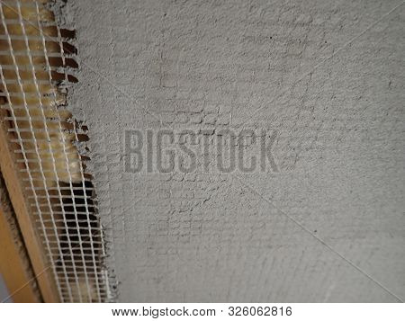 Proces Of A Reconstruction Of An Interior With Broken Wall