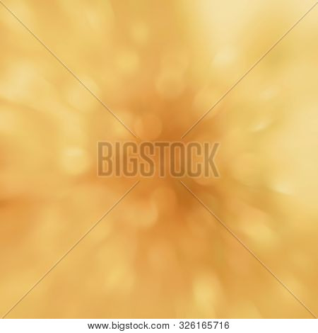 Christmas Lights. Christmas Gold Soft Abstract Luxury Soft Bokeh Background