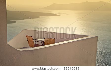 Île de Santorin en Grèce